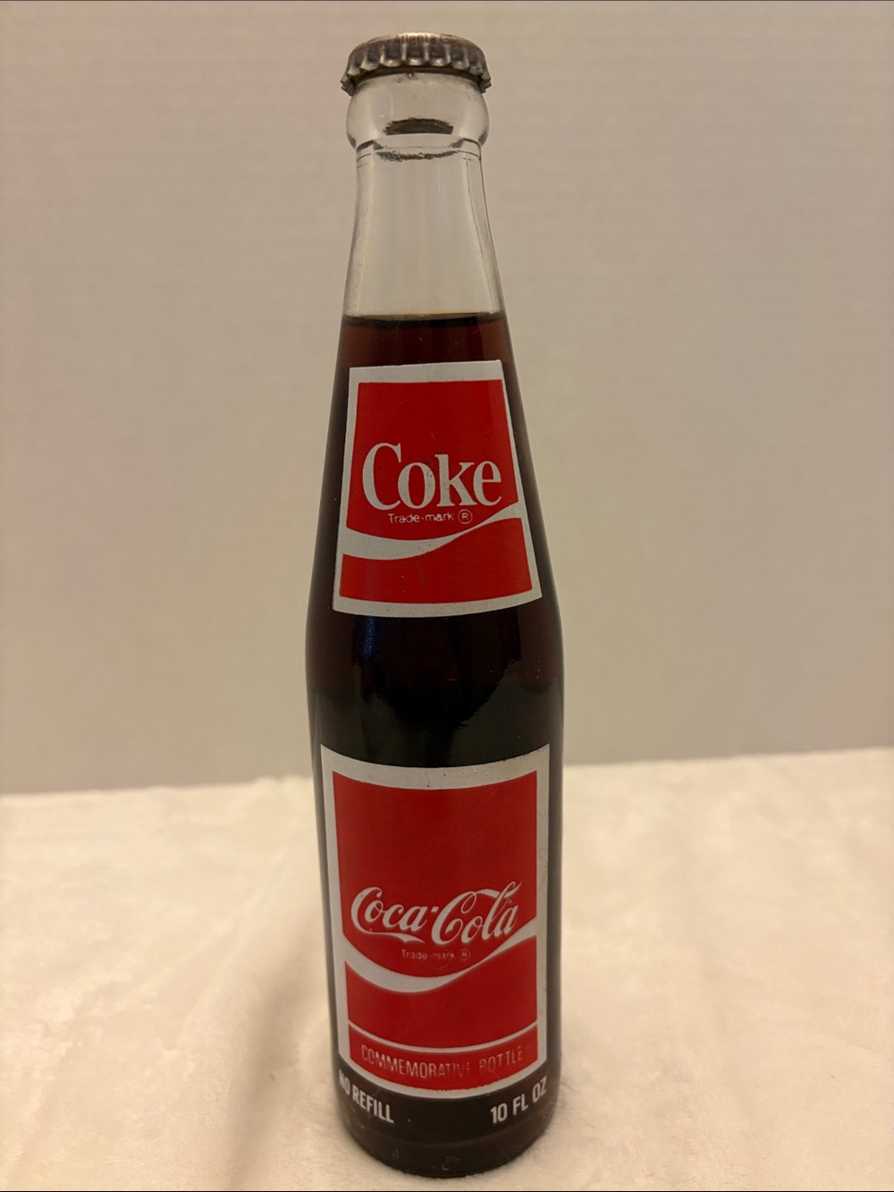Coca-Cola Bottle 1985 Macon, Ga 3rd Annual Cherry Blossom Festival Bottle